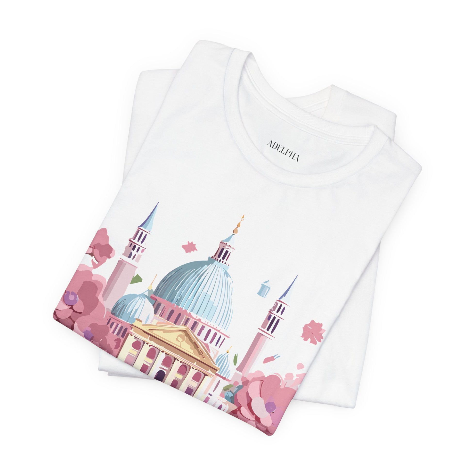Natural Cotton Tee Shirt - Beautiful Places Collection - Venice Printify