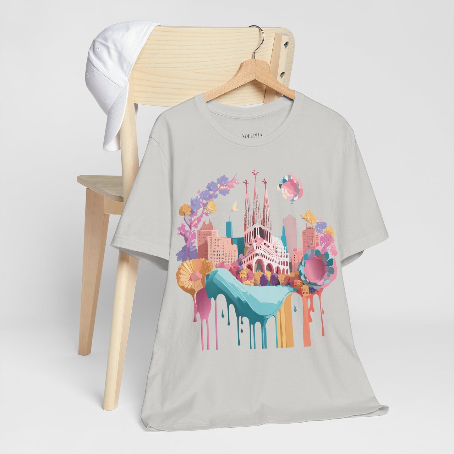 Tourist Shirt, Shirt with Barcelona - ADELPHA