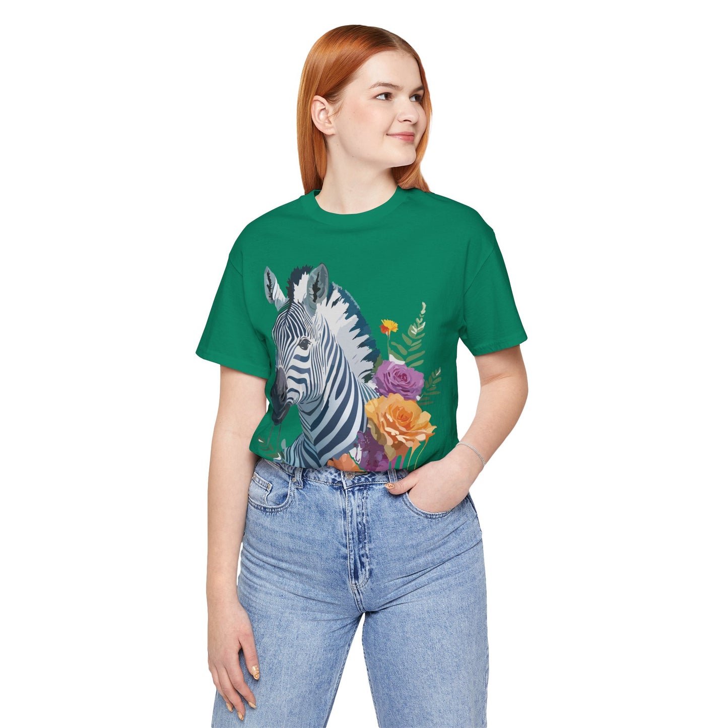 Shirt with Animals | Zebra Printify