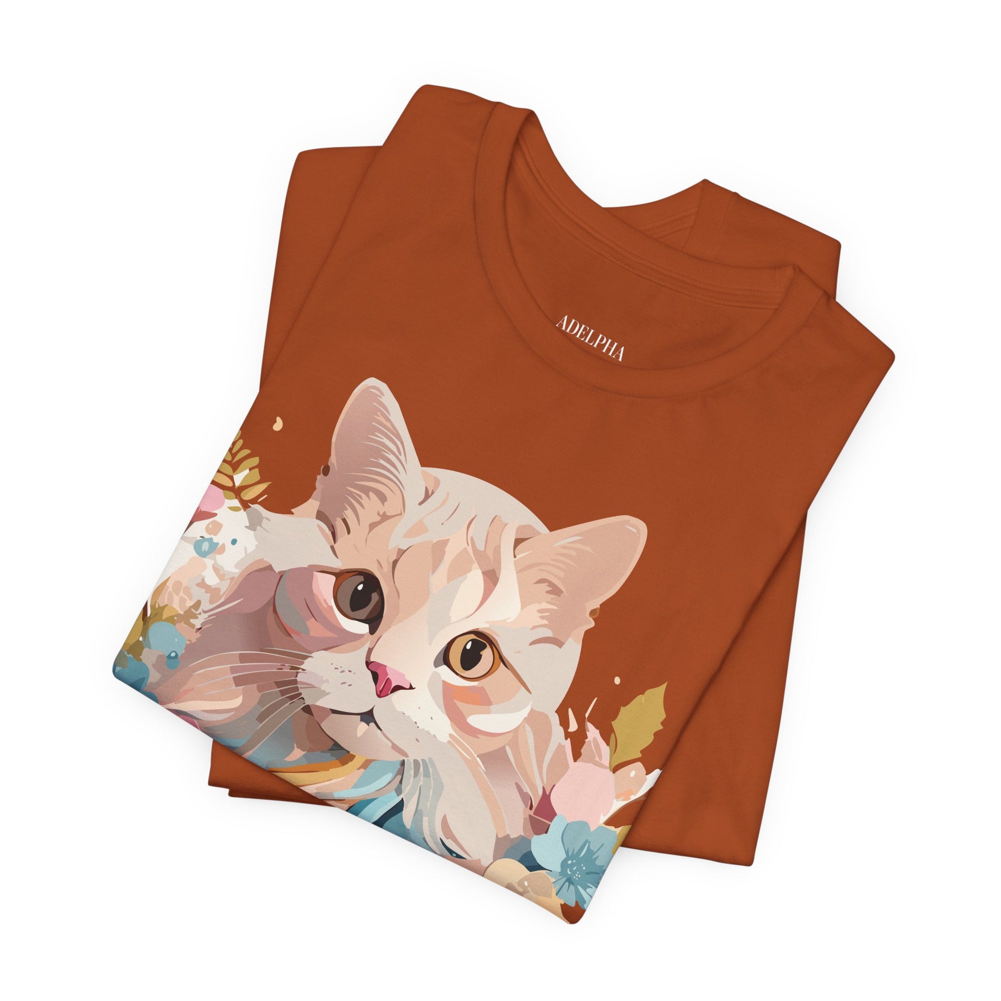 Cat Shirt, Shirt with Cat - ADELPHA