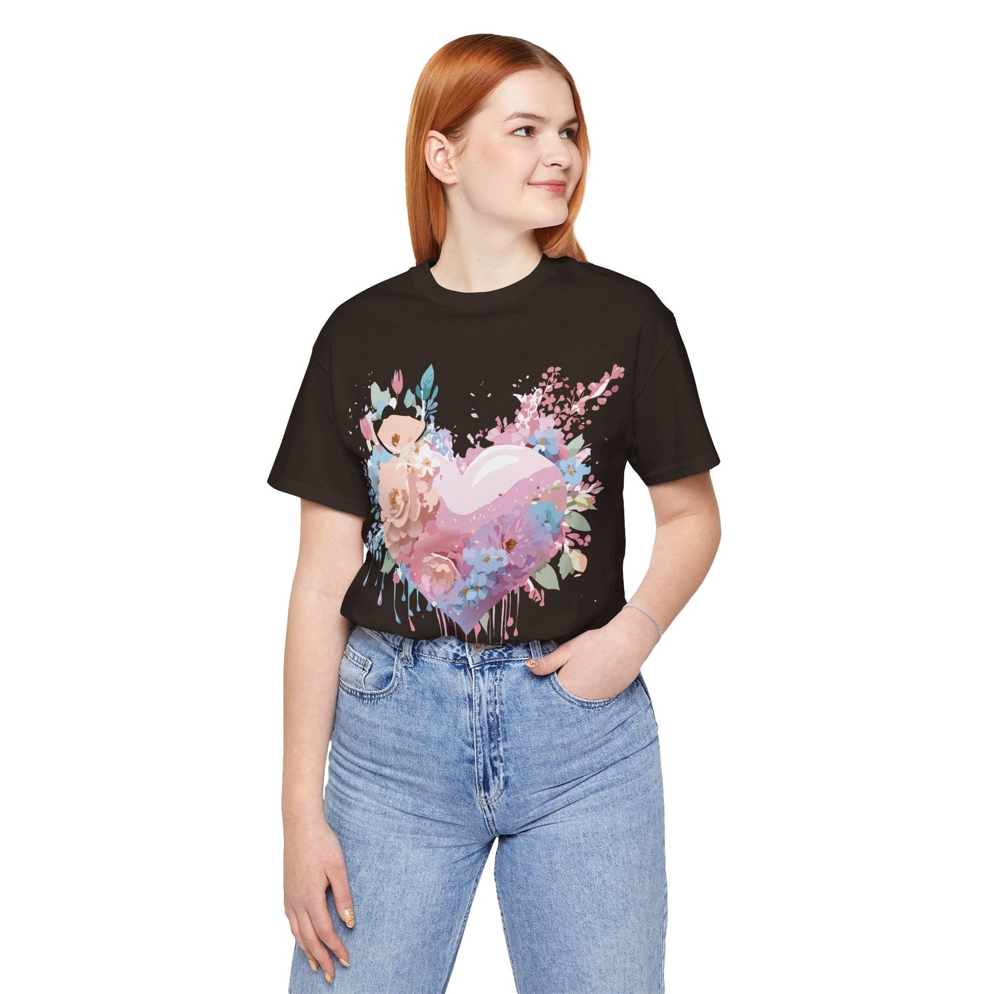 Natural Cotton Tee Shirt - Love Story Collection Printify