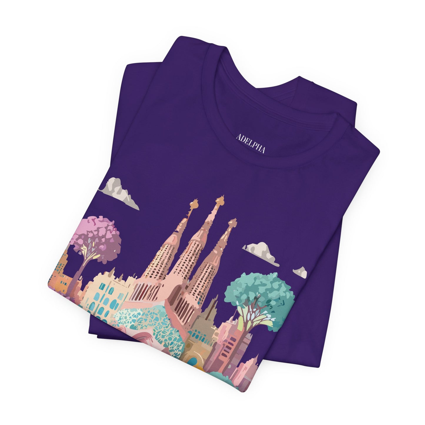 Tourist Shirt, Shirt with Barcelona - ADELPHA