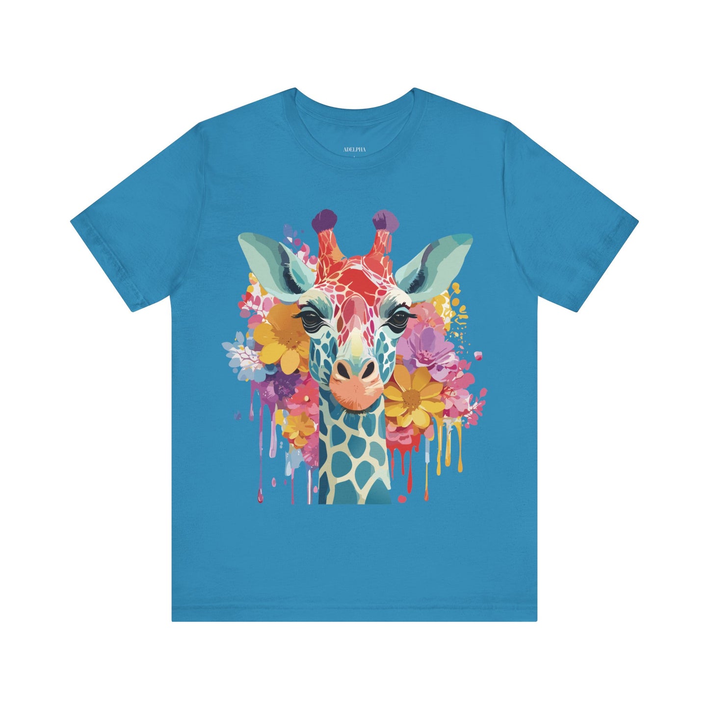 Shirt with Animals | Giraffe Printify