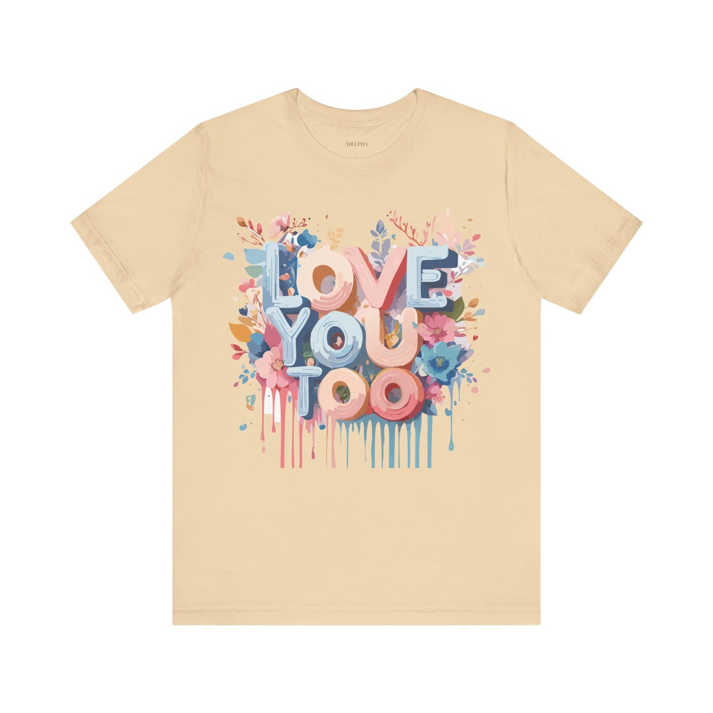 Natural Cotton Tee Shirt - Love story Collection Printify