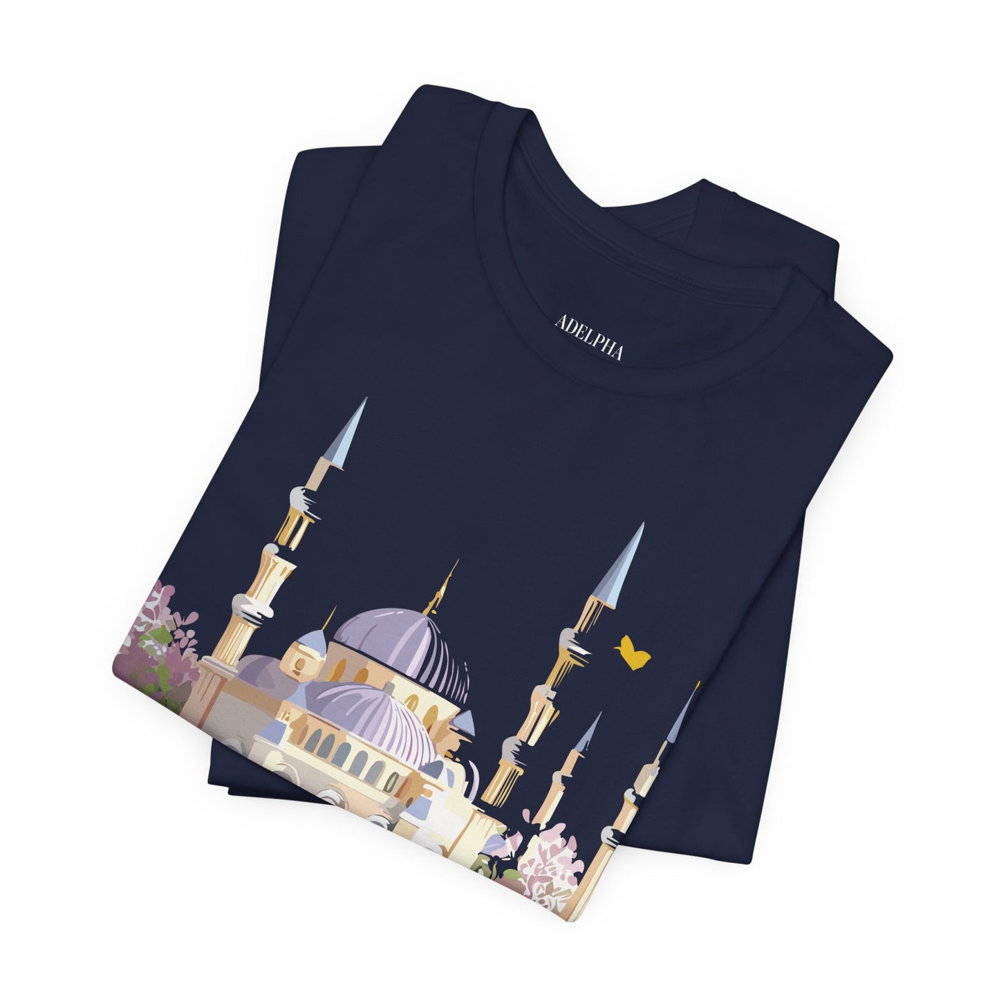 Natural Cotton Tee Shirt - Istanbul, Turkey Printify