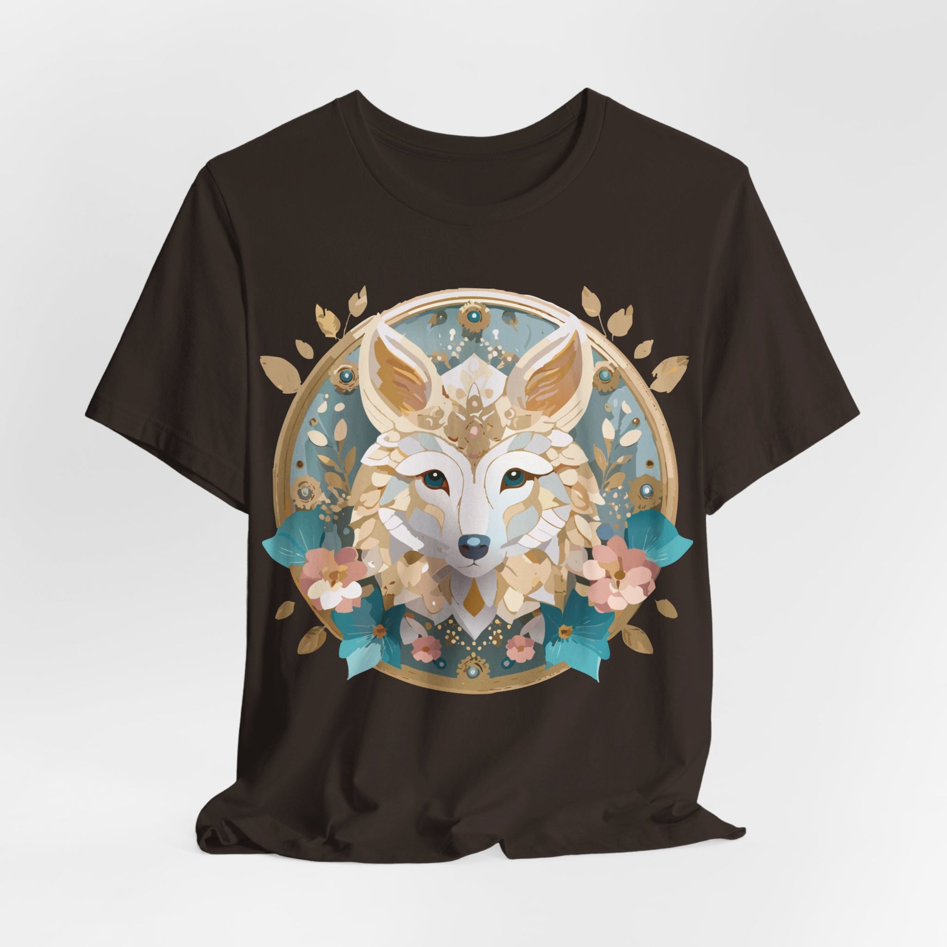 Natural Cotton Tee Shirt - Medallion Collection Printify