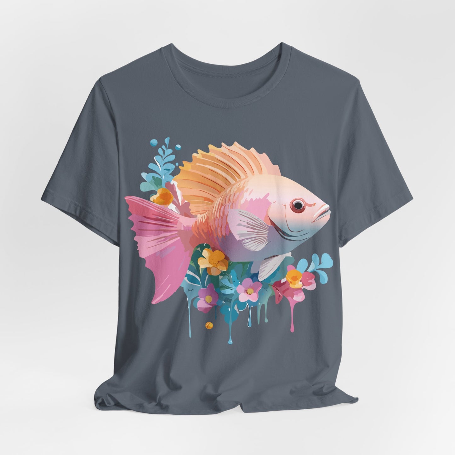 Shirt with Animals | Fish Printify