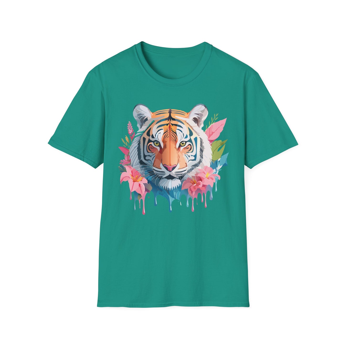 Tiger Shirt, Shirt with Tiger, Animal Tee, Shirt with Animals