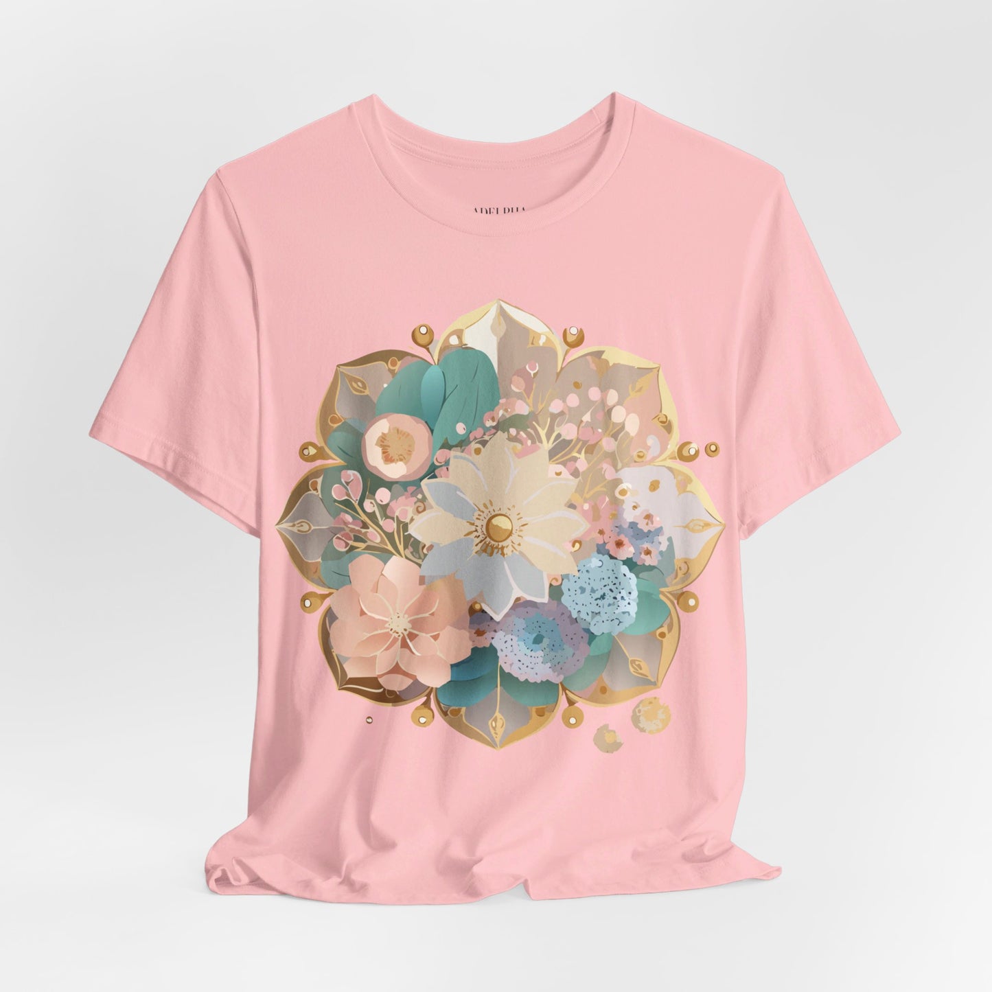Natural Cotton Tee Shirt - Medallion Collection Printify