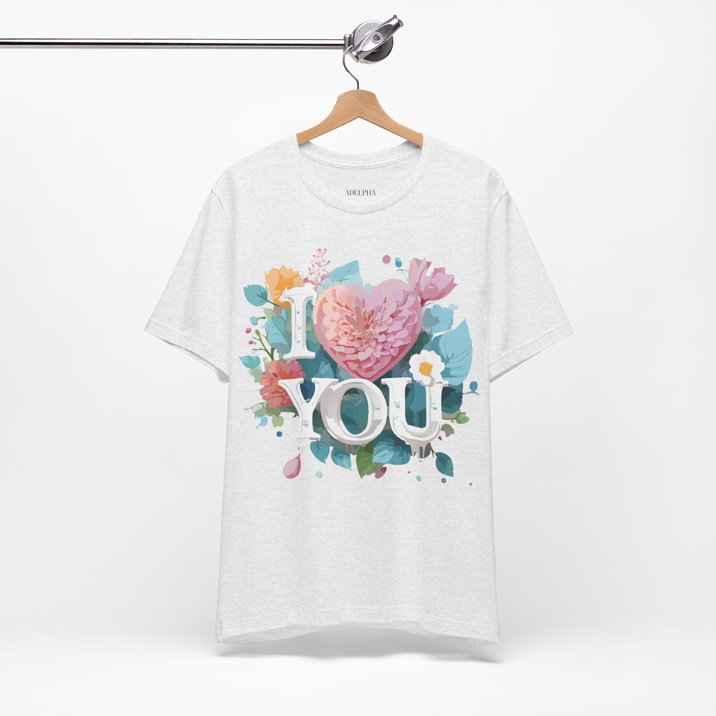 Natural Cotton Tee Shirt - Love story Collection Printify