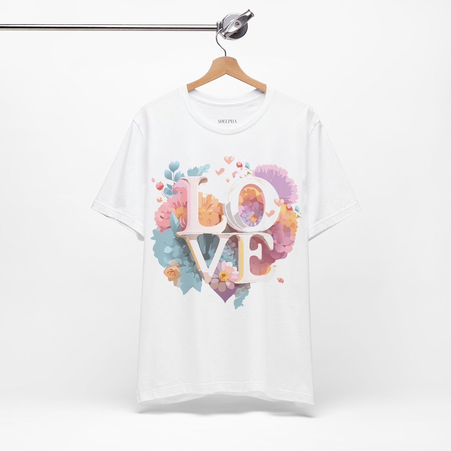 Natural Cotton Tee Shirt - Love story Collection Printify