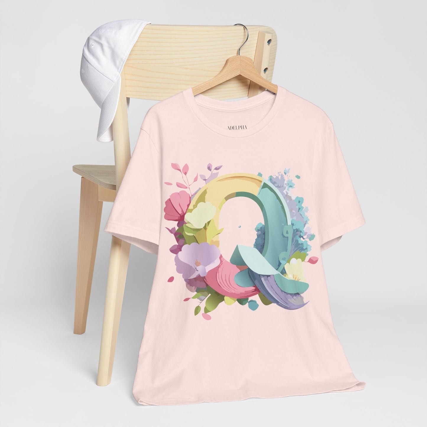 Letter Shirt, Letter Q Shirt - ADELPHA