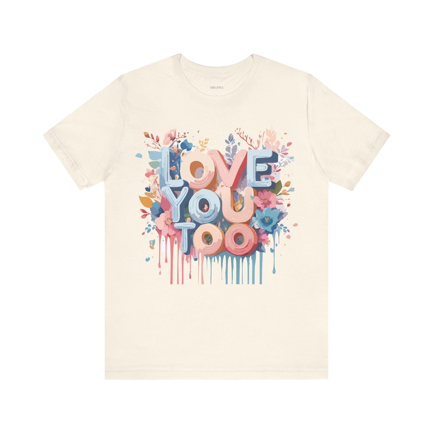 Natural Cotton Tee Shirt - Love story Collection Printify
