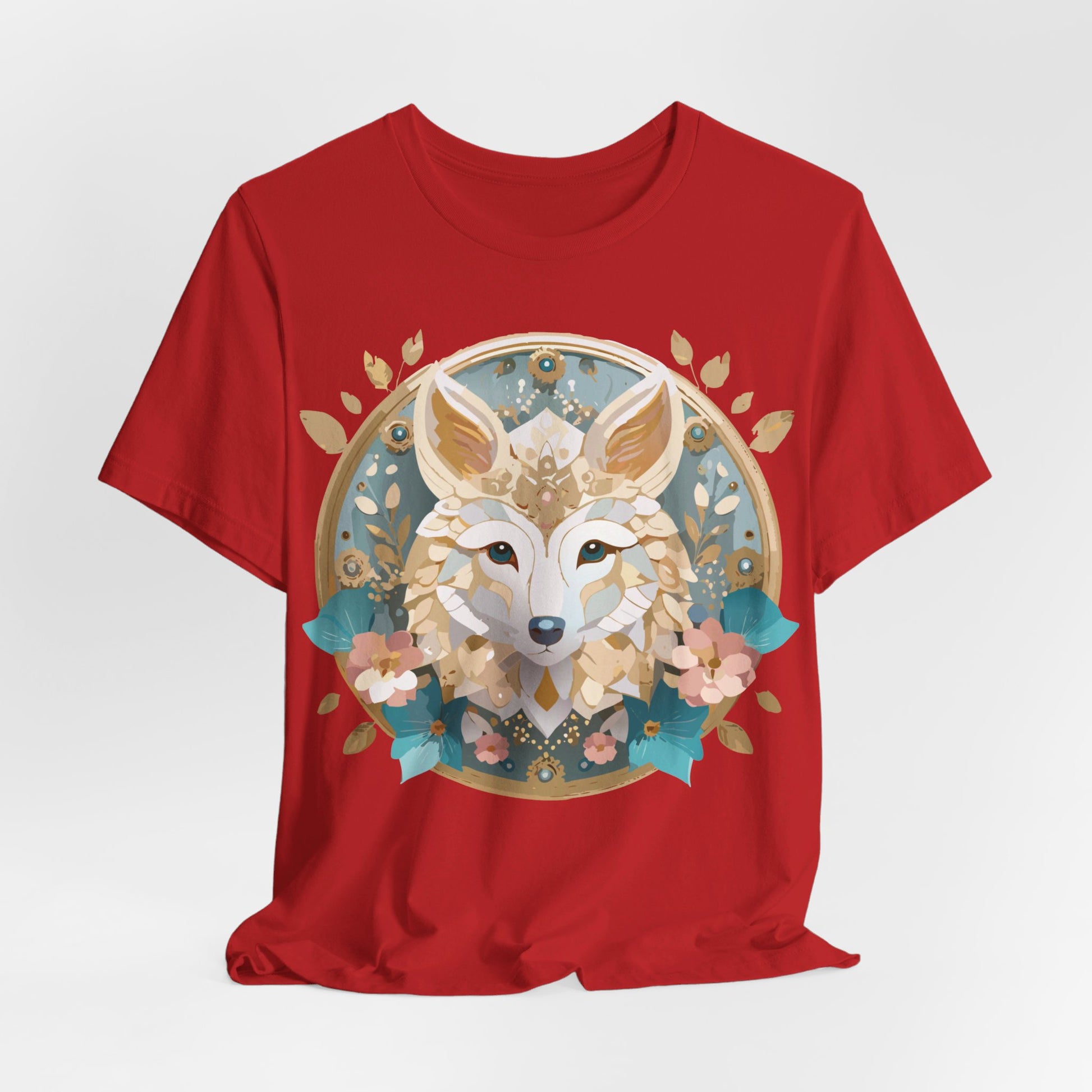 Natural Cotton Tee Shirt - Medallion Collection Printify