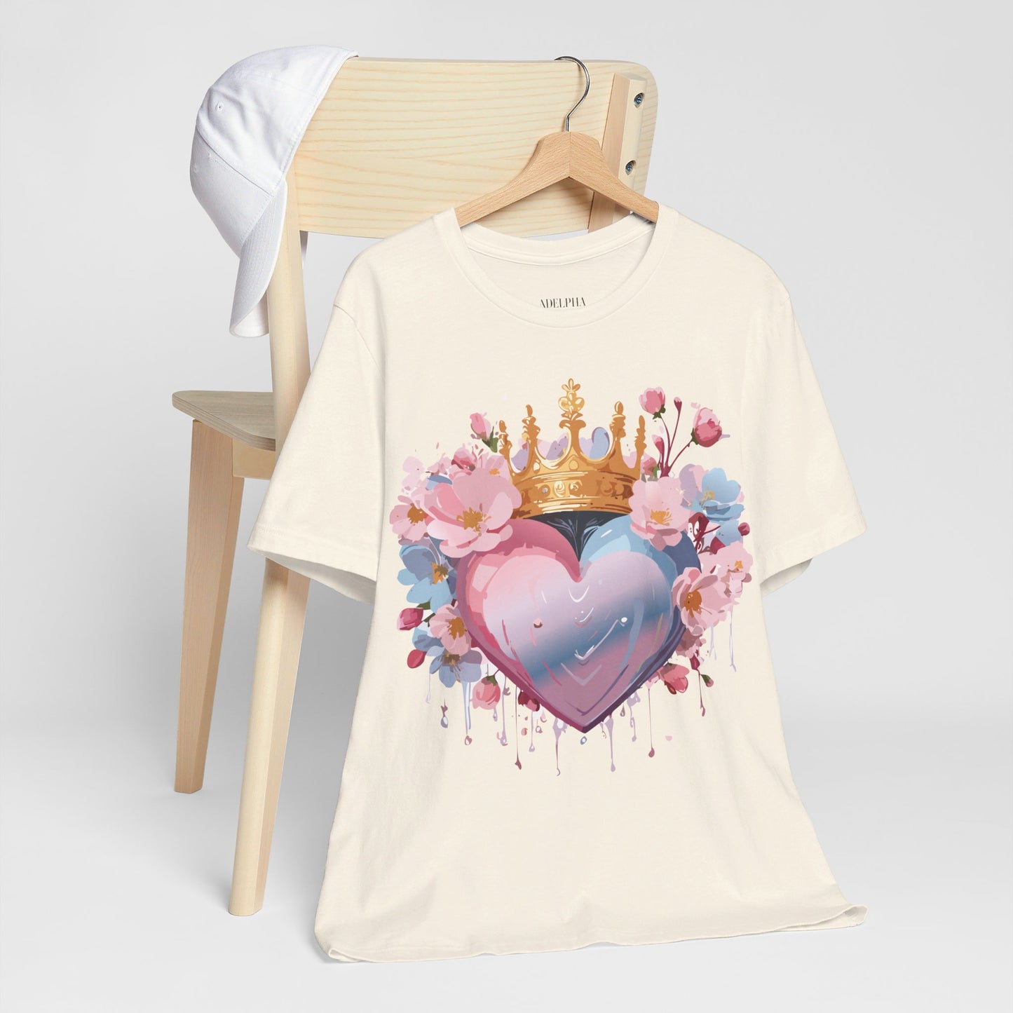 Natural Cotton Tee Shirt - Love story Collection Printify