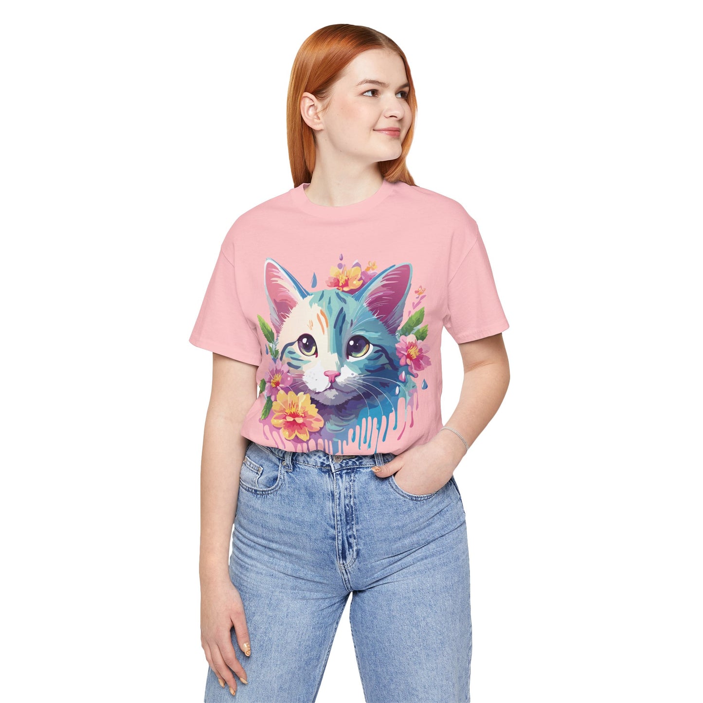 Cat Shirt, Shirt with Cat - ADELPHA