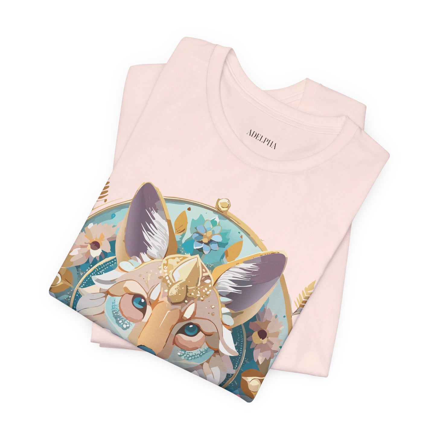 Natural Cotton Tee Shirt - Medallion Collection Printify