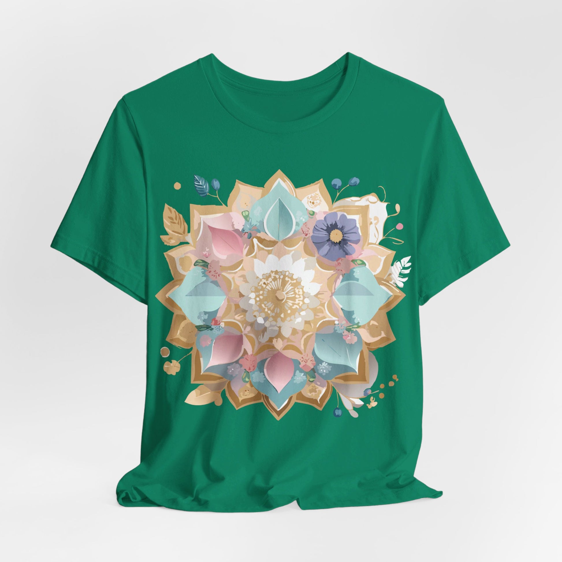 Natural Cotton Tee Shirt - Medallion Collection Printify
