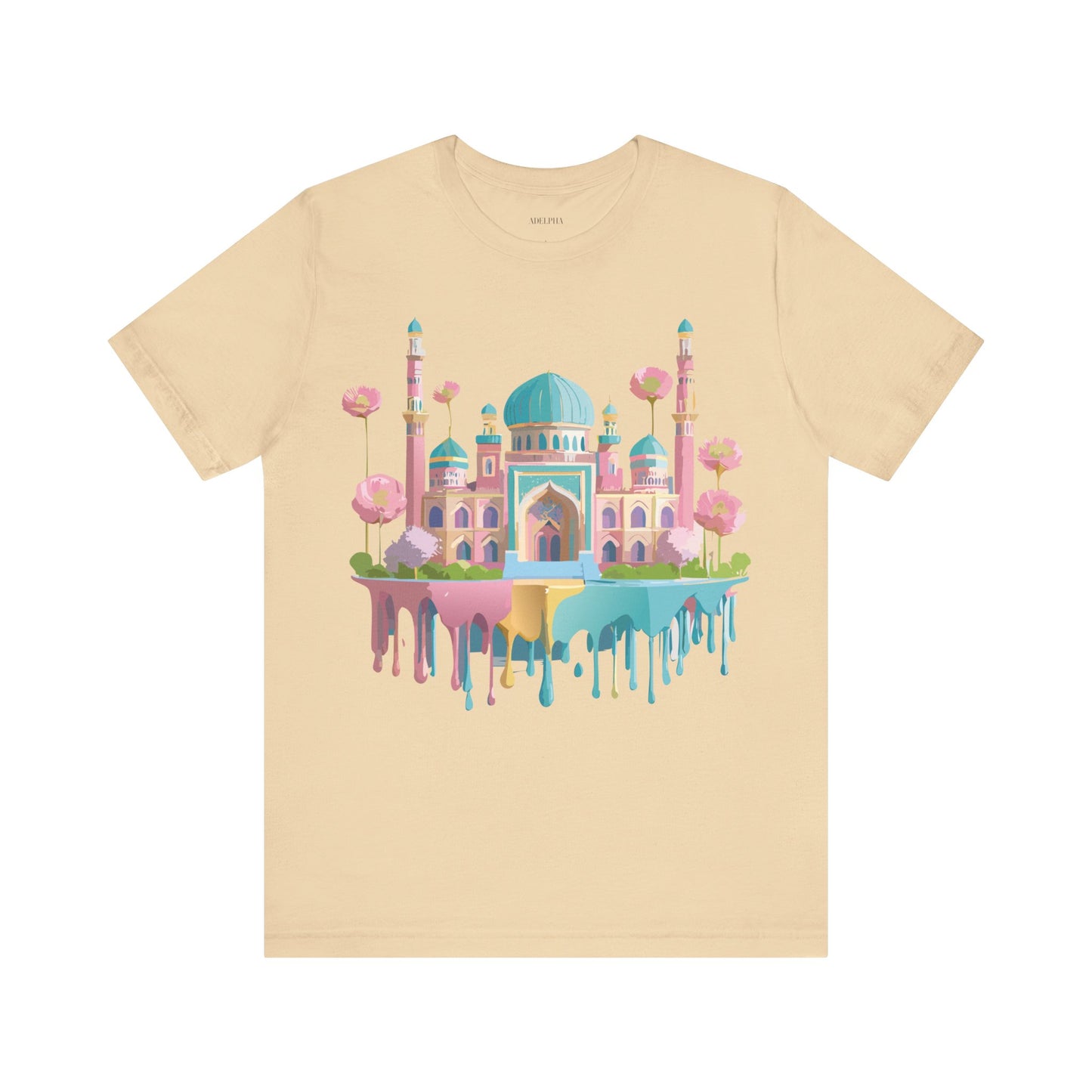 Natural Cotton Tee Shirt - Tashkent, Uzbekistan Printify