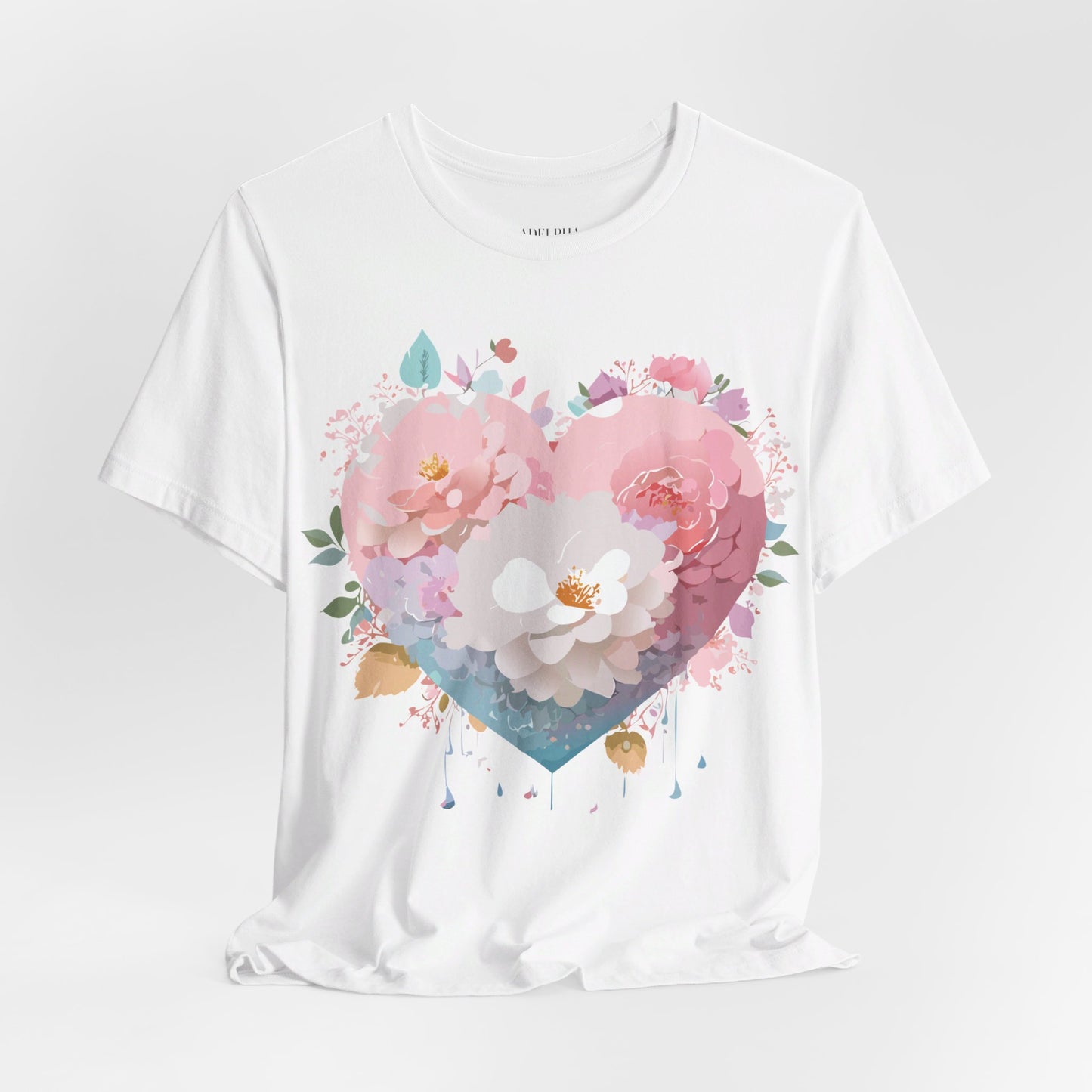 Natural Cotton Tee Shirt - Love story Collection Printify