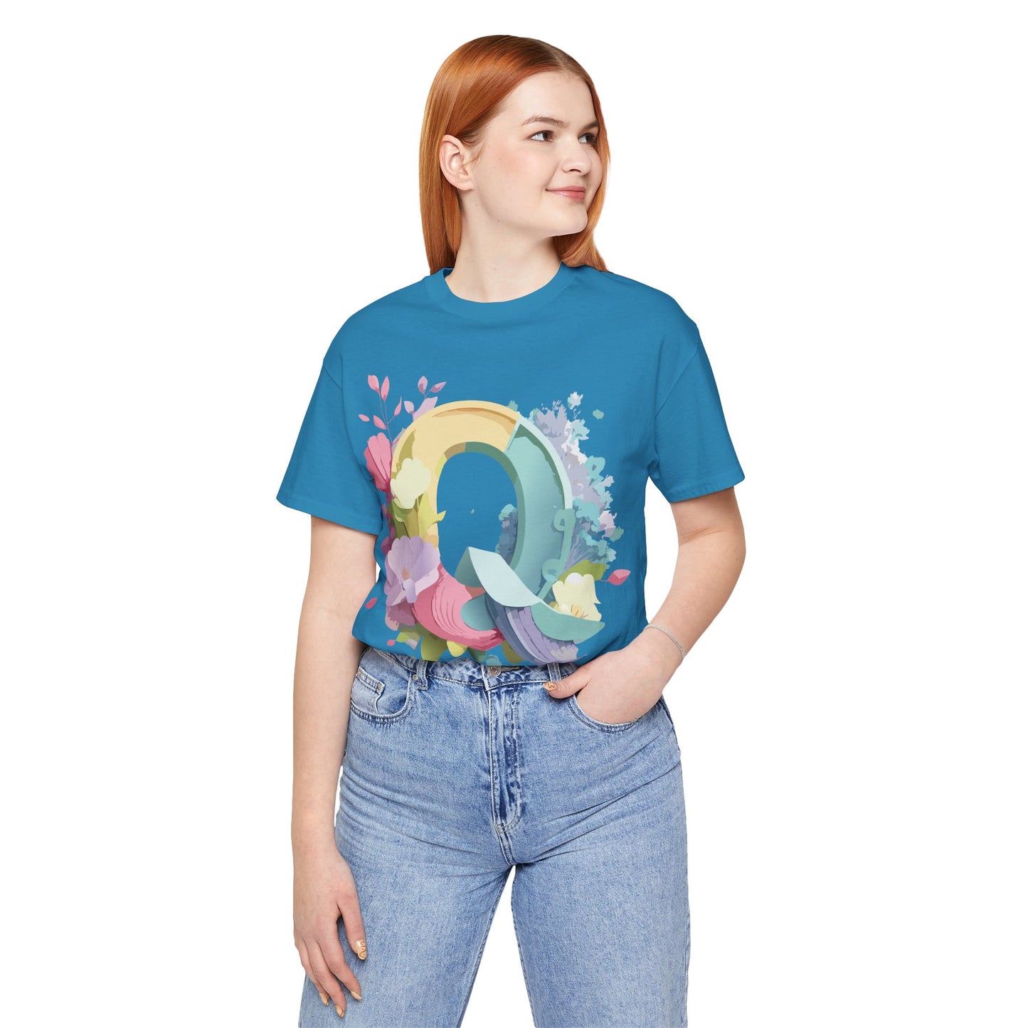 Letter Shirt, Letter Q Shirt - ADELPHA