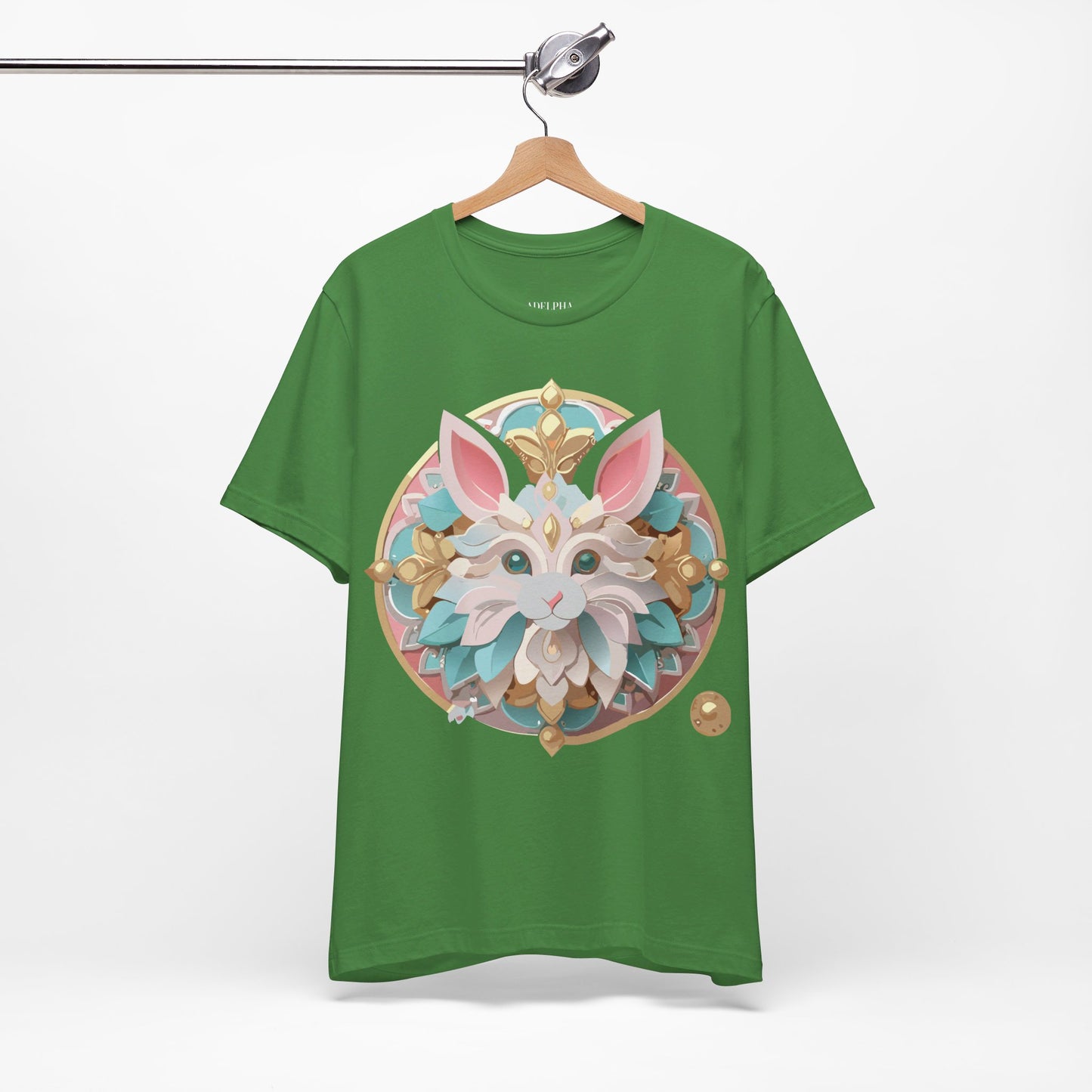 Natural Cotton Tee Shirt - Medallion Collection Printify