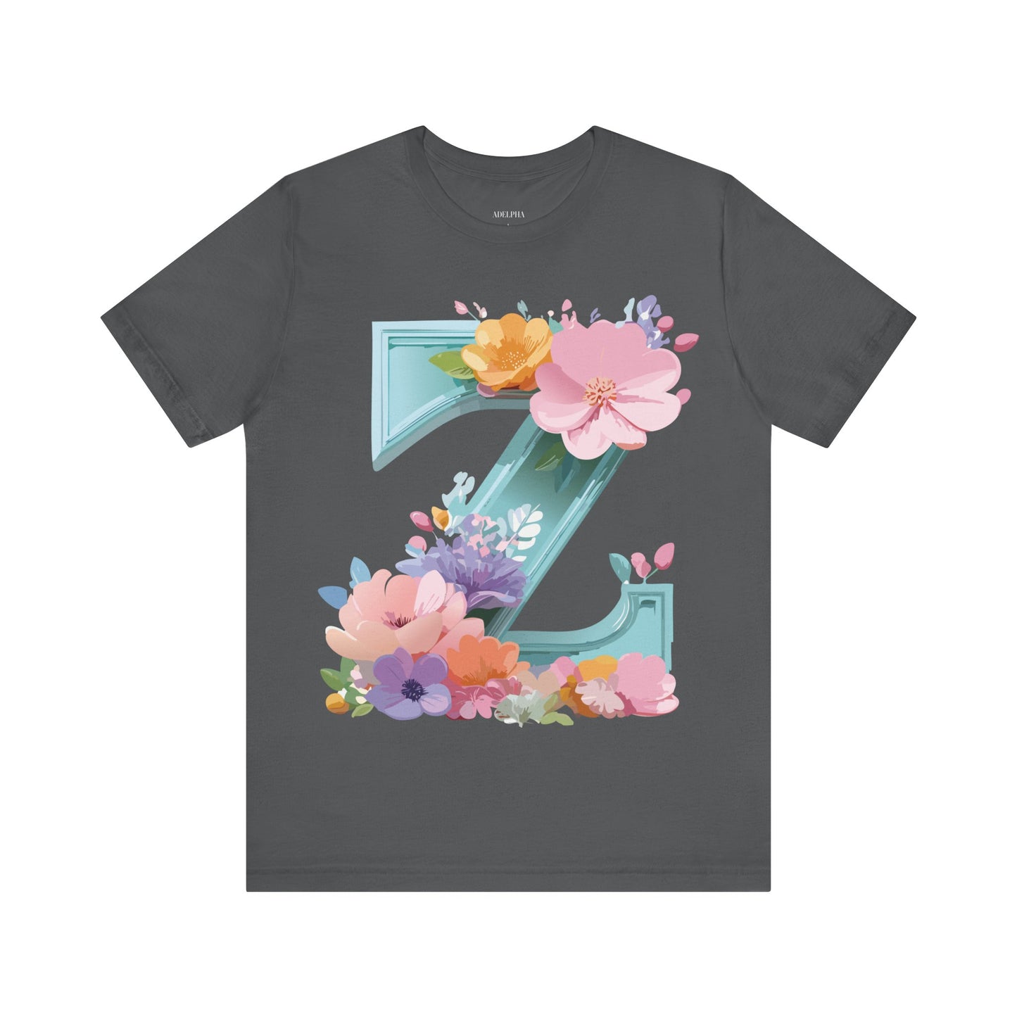 Natural Cotton Tee Shirt - Letters Collection - Z Printify