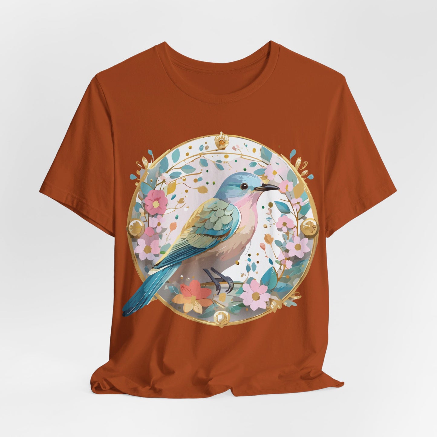 Natural Cotton Tee Shirt - Medallion Collection Printify
