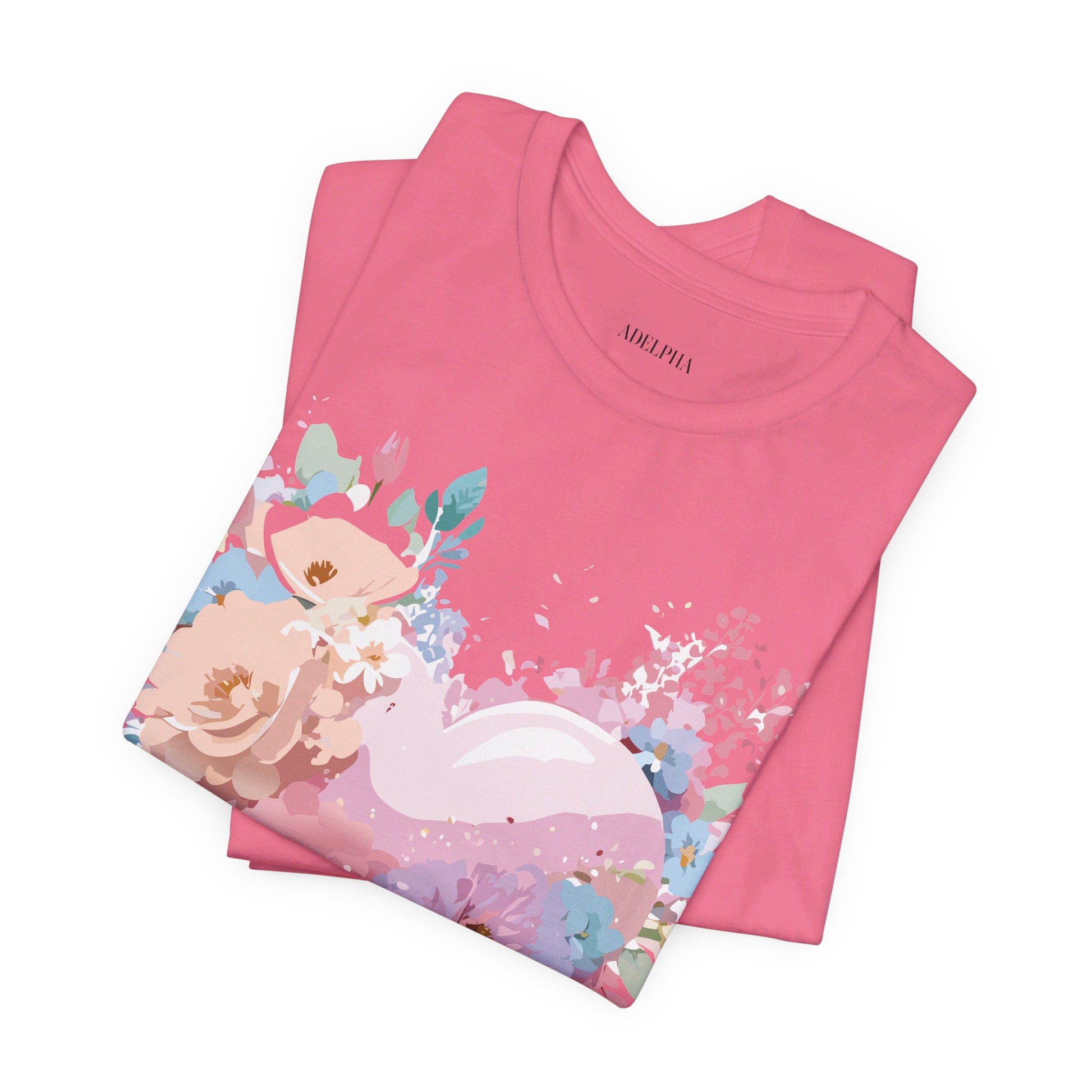 Natural Cotton Tee Shirt - Love story Collection Printify