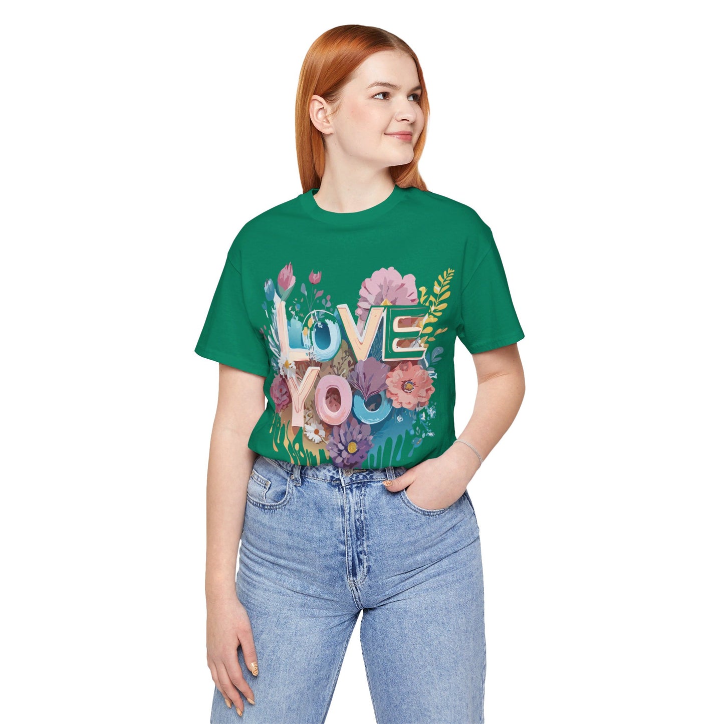 Natural Cotton Tee Shirt - Love Story Collection Printify