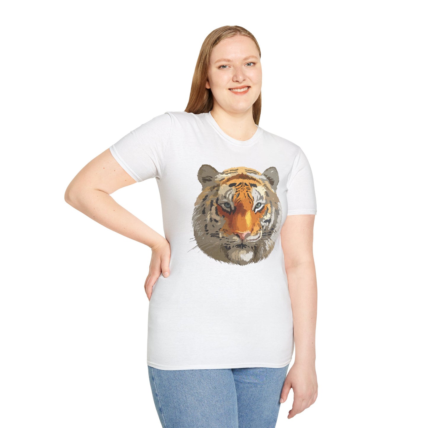 Tiger Shirt, Shirt with Tiger, Animal Tee, Shirt with Animals