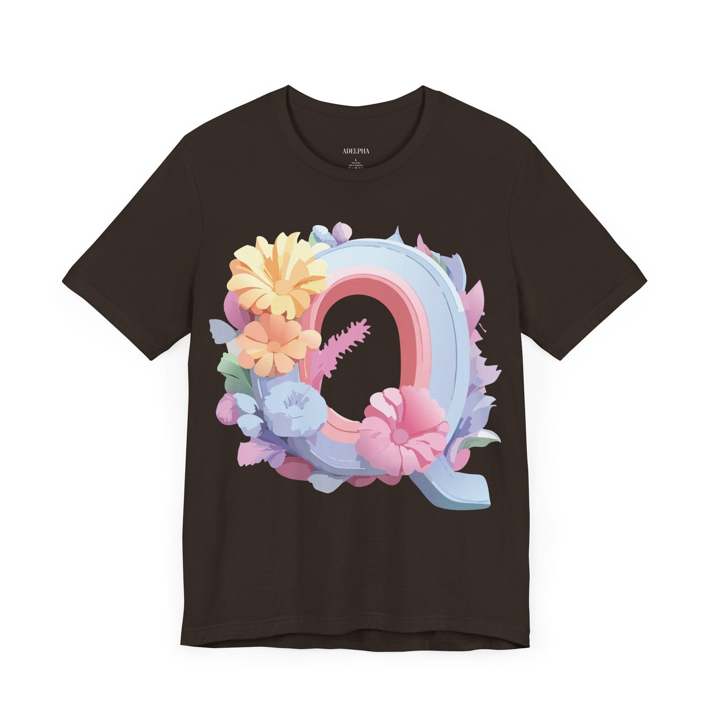 Letter Shirt, Letter Q Shirt - ADELPHA