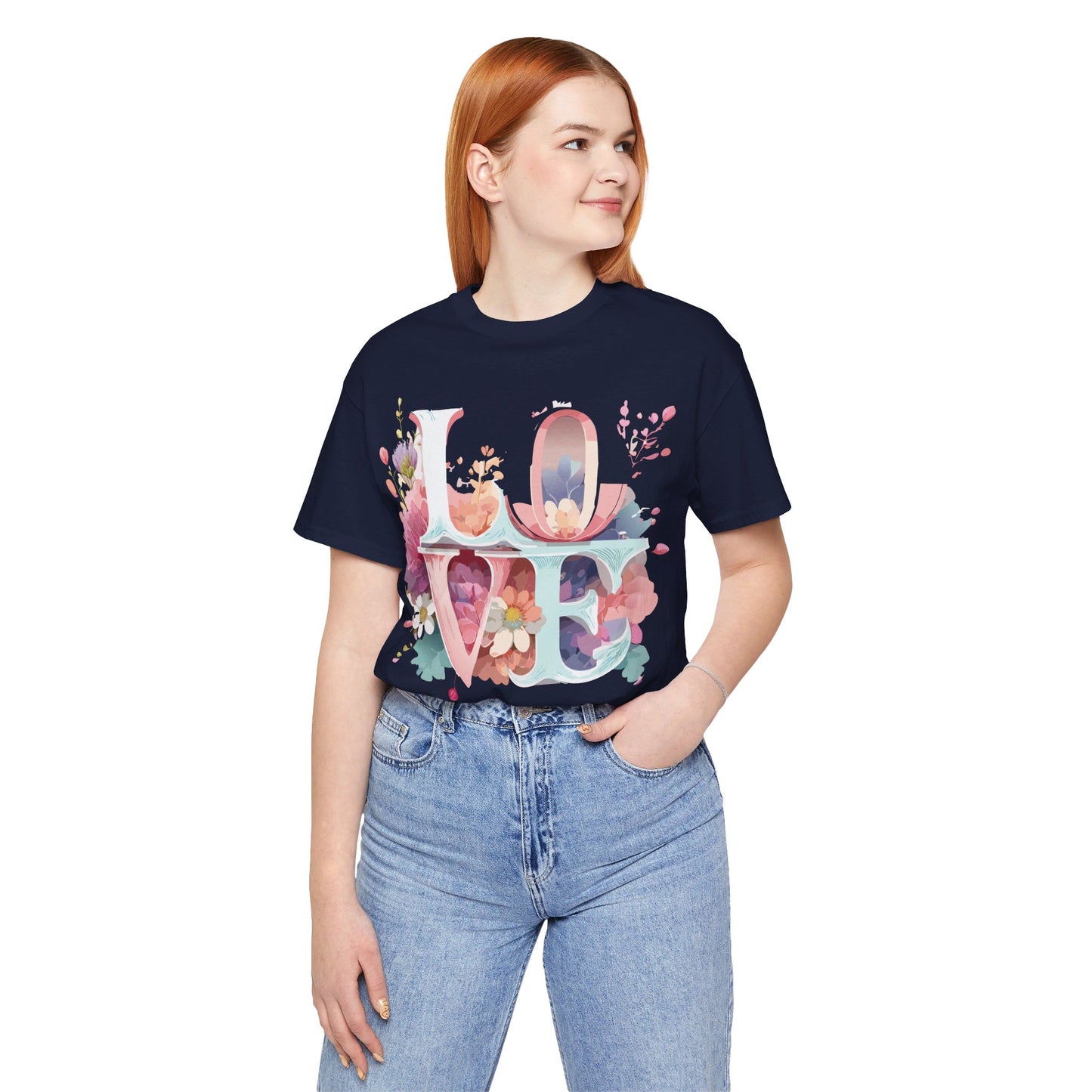 Natural Cotton Tee Shirt - Love Story Collection Printify