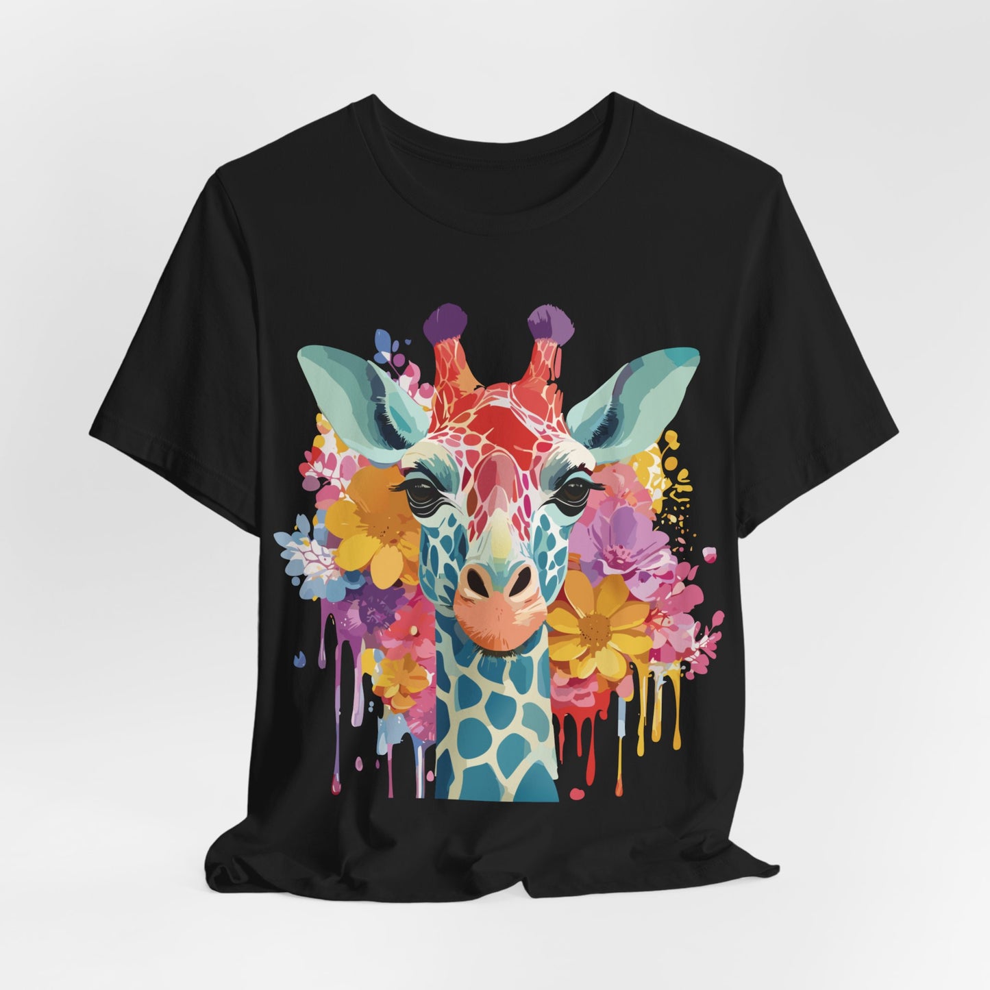 Shirt with Animals | Giraffe Printify