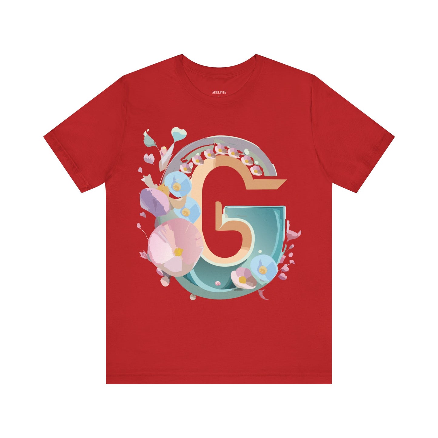 Natural Cotton Tee Shirt - Letters Collection - G Printify