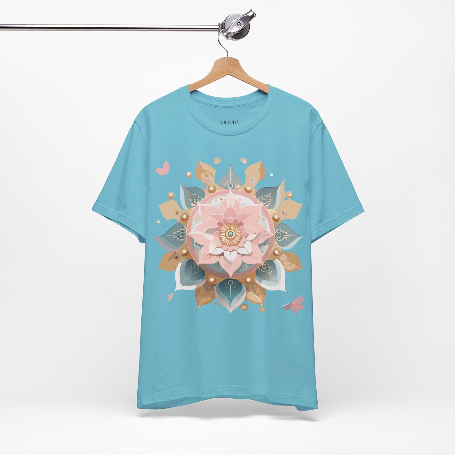 Natural Cotton Tee Shirt - Medallion Collection Printify