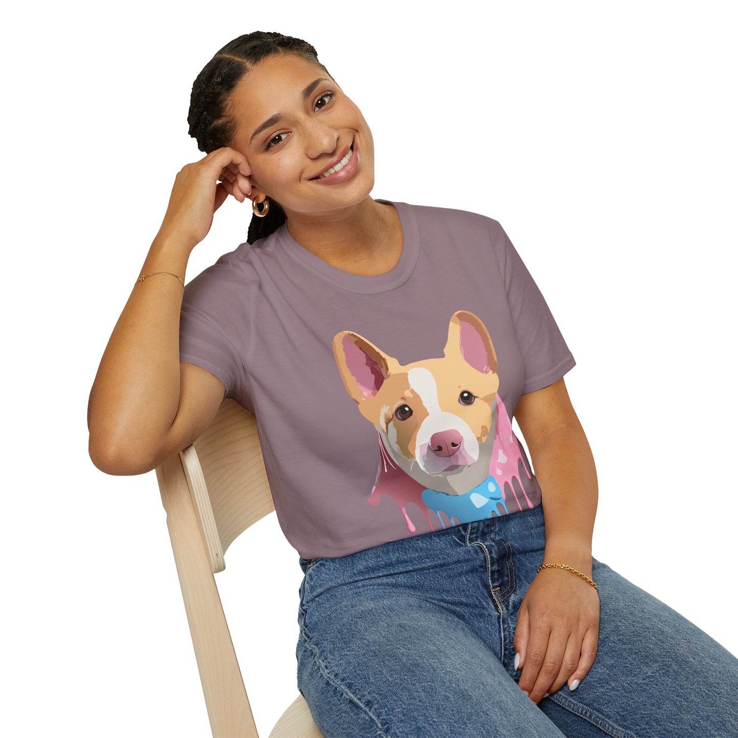 Dog Shirt, Shirt with Dog, Animal Tee, Shirt with Animals