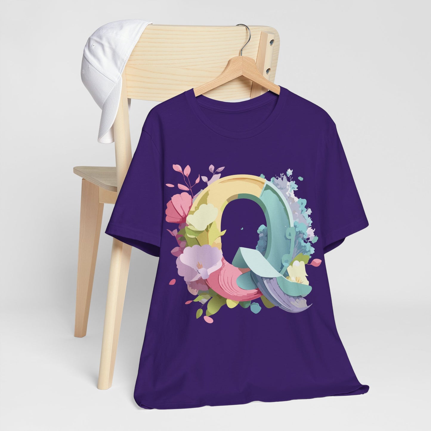 Letter Shirt, Letter Q Shirt - ADELPHA