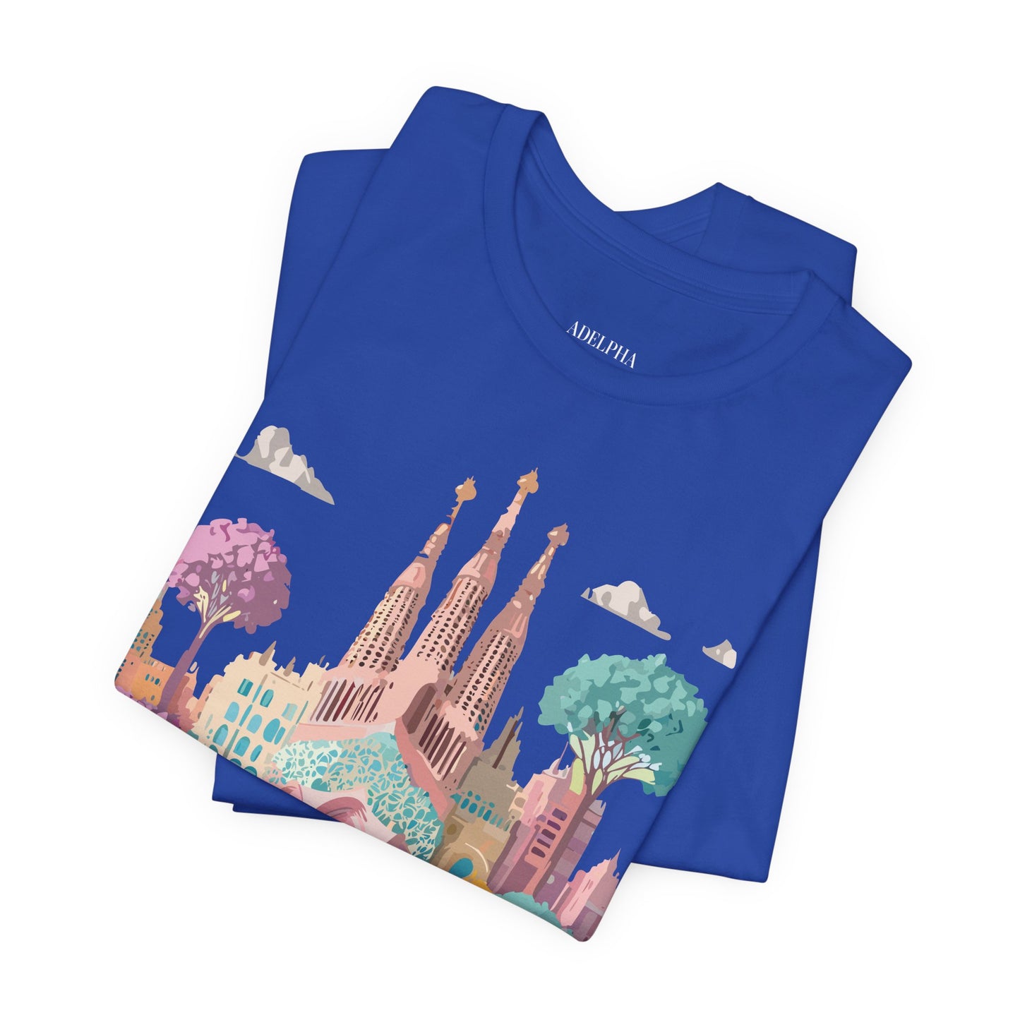 Tourist Shirt, Shirt with Barcelona - ADELPHA