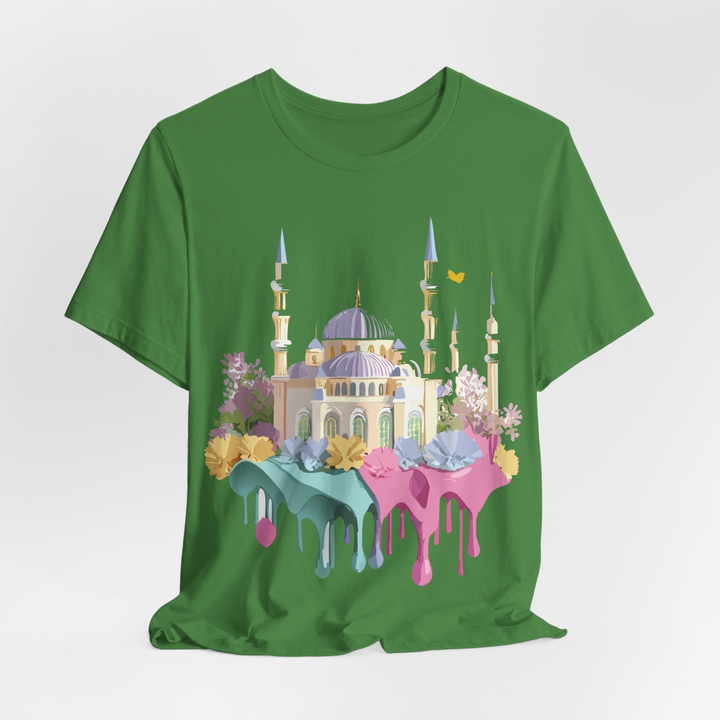 Natural Cotton Tee Shirt - Istanbul, Turkey Printify