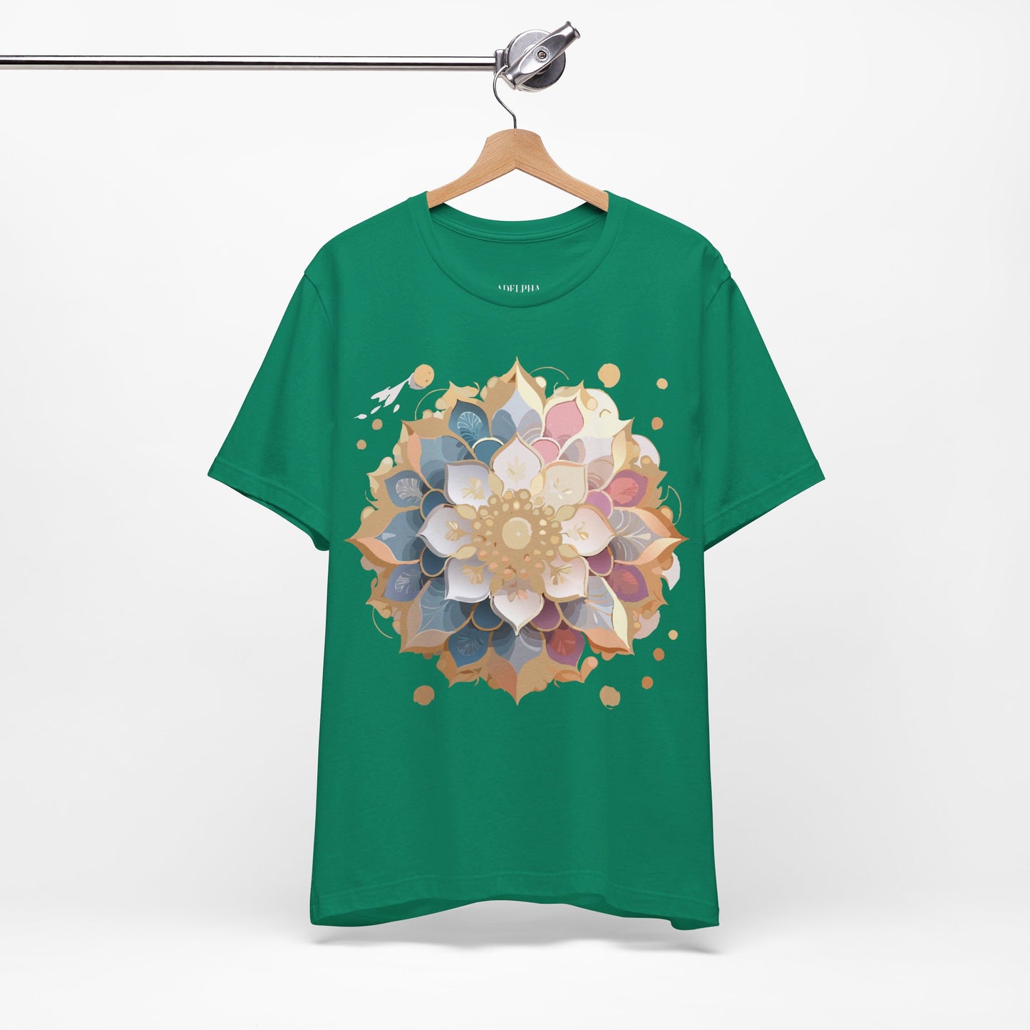 Natural Cotton Tee Shirt - Medallion Collection Printify