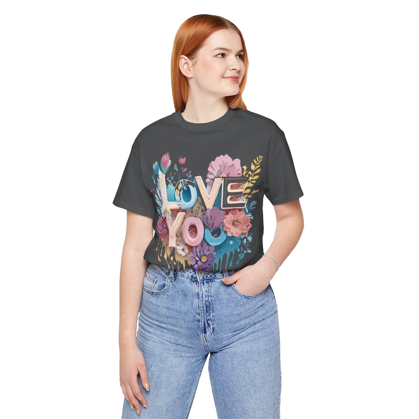 Natural Cotton Tee Shirt - Love Story Collection Printify
