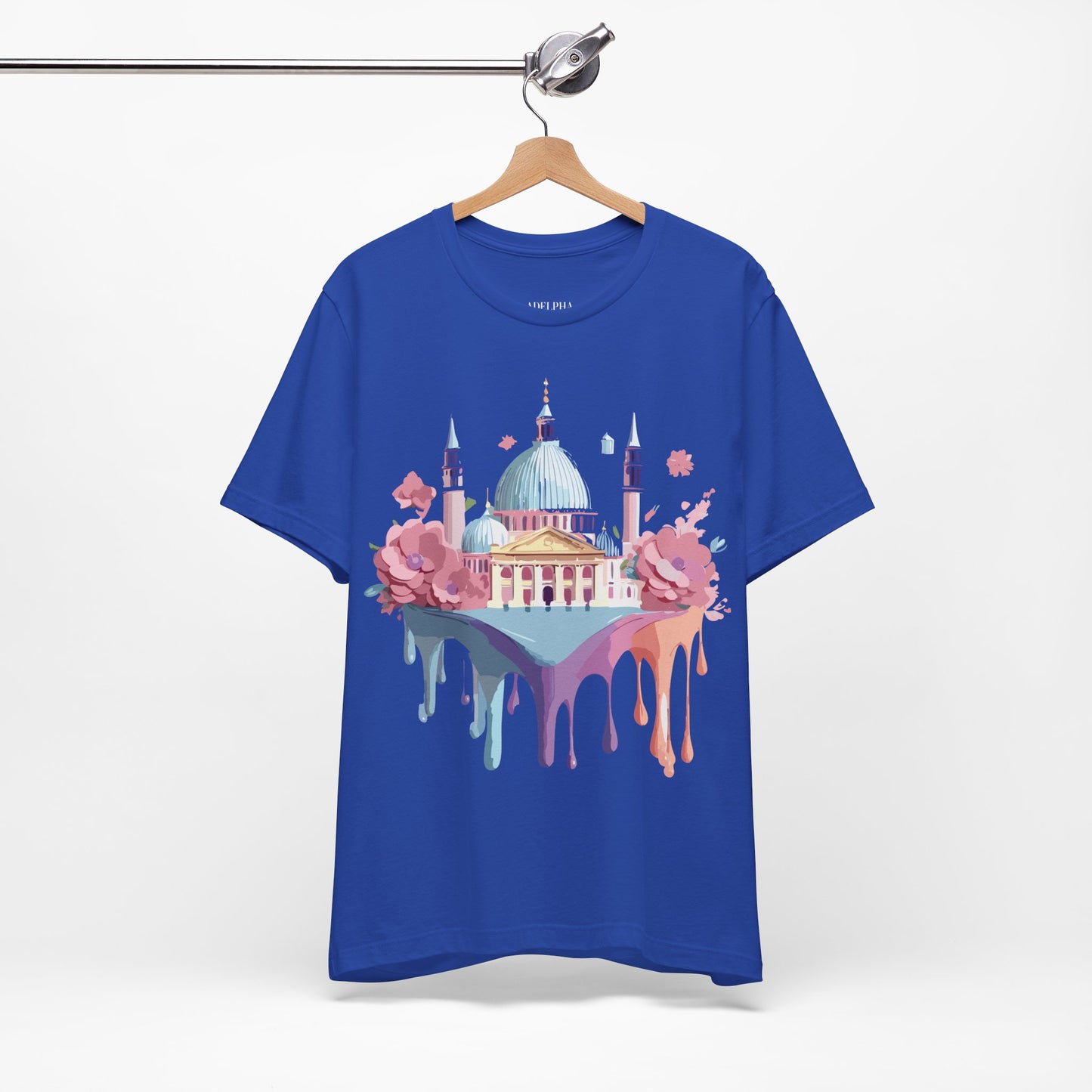 Natural Cotton Tee Shirt - Beautiful Places Collection - Venice Printify