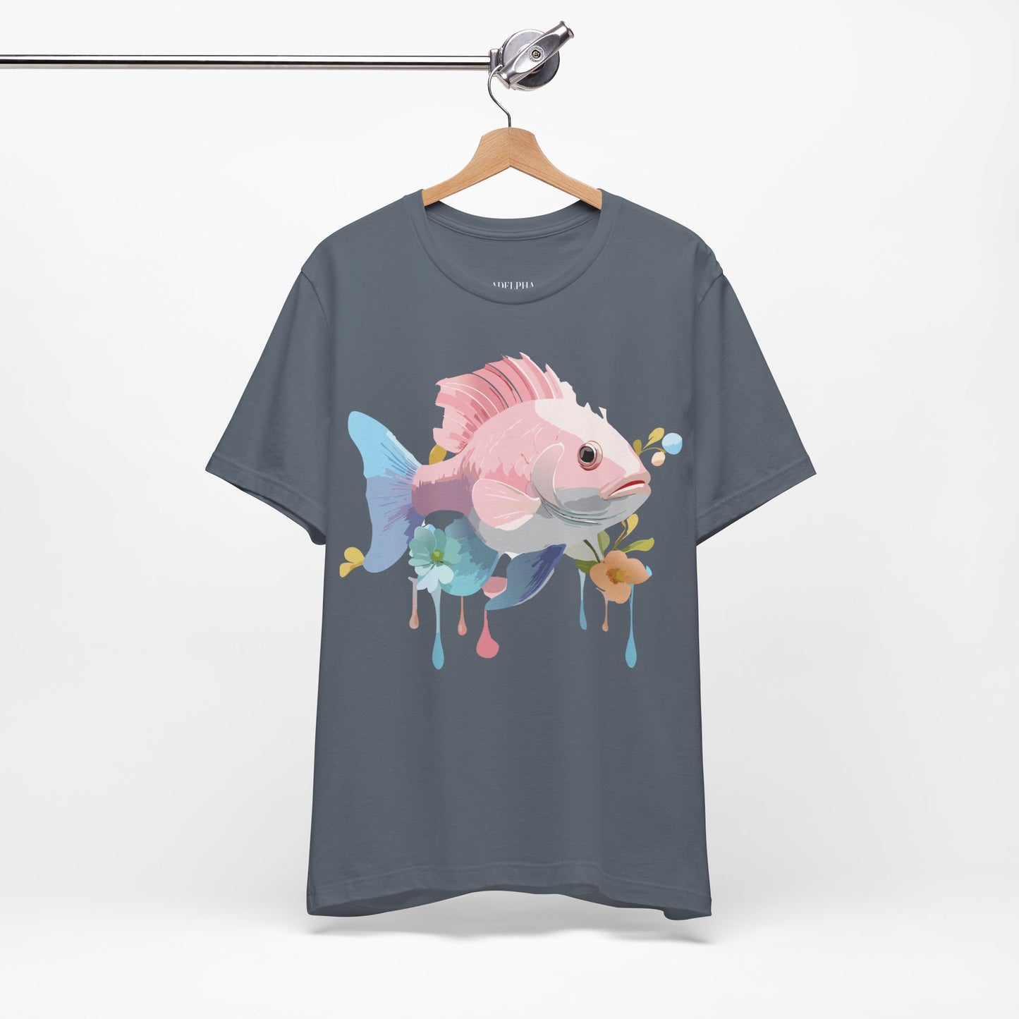 Shirt with Animals | Fish Printify