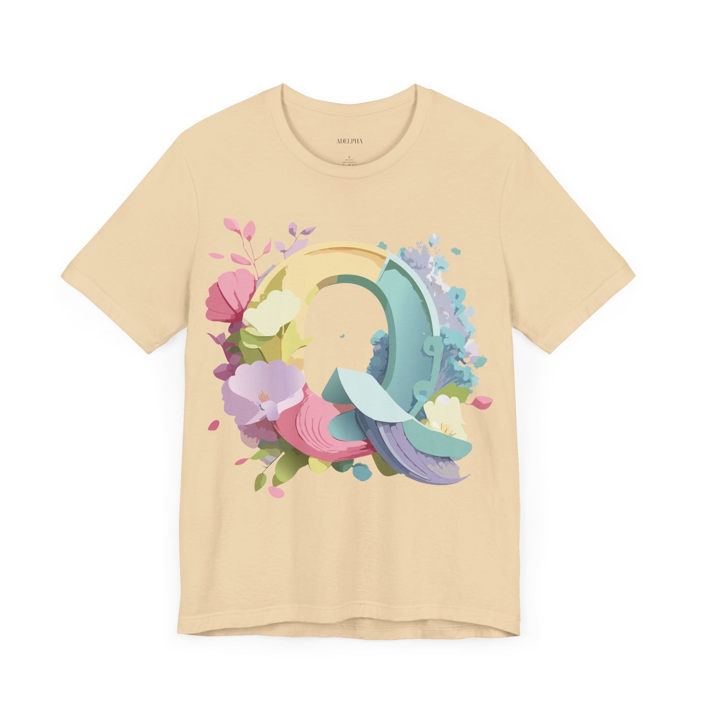 Letter Shirt, Letter Q Shirt - ADELPHA