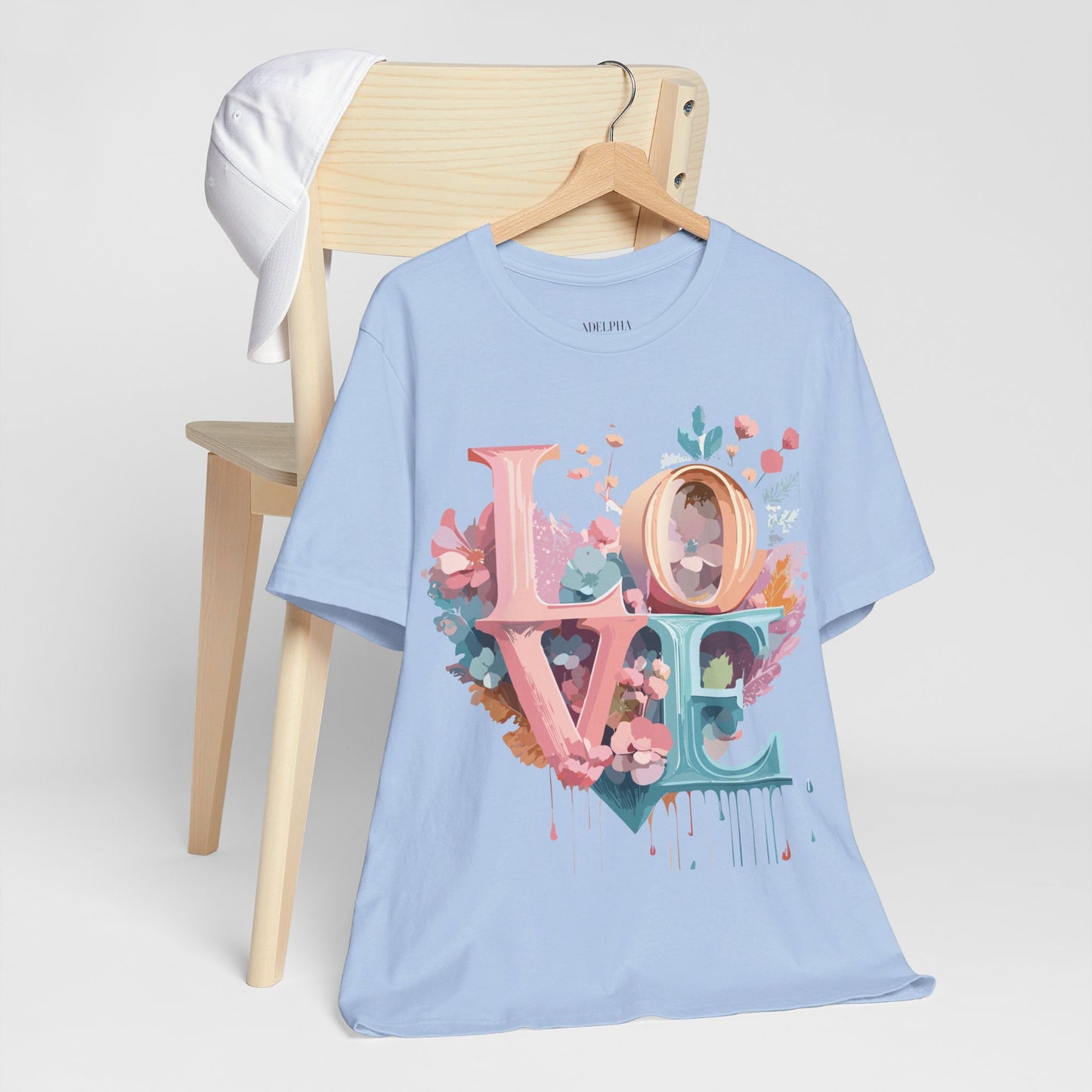 Natural Cotton Tee Shirt - Love story Collection Printify