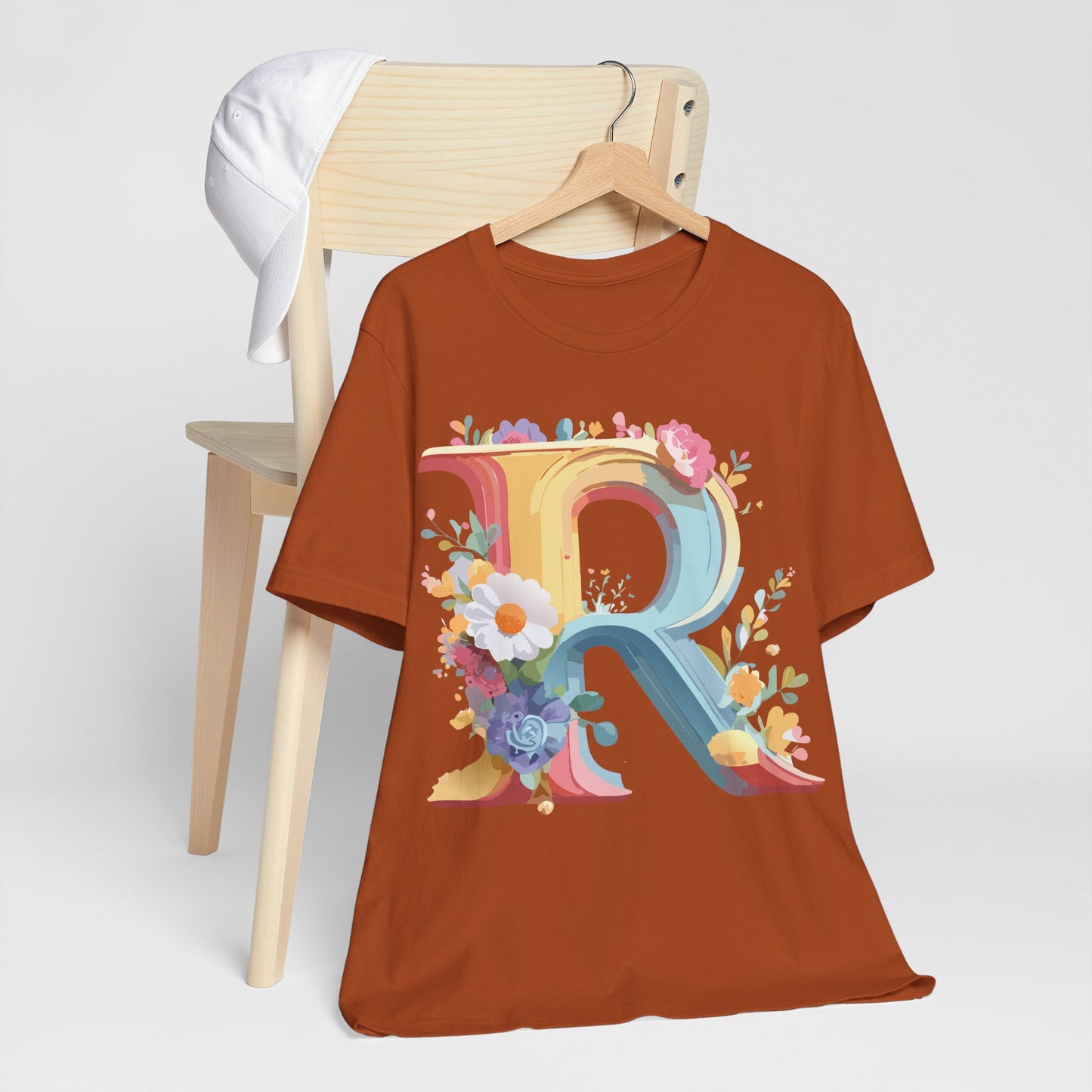 Letter Shirt, Letter R Shirt - ADELPHA