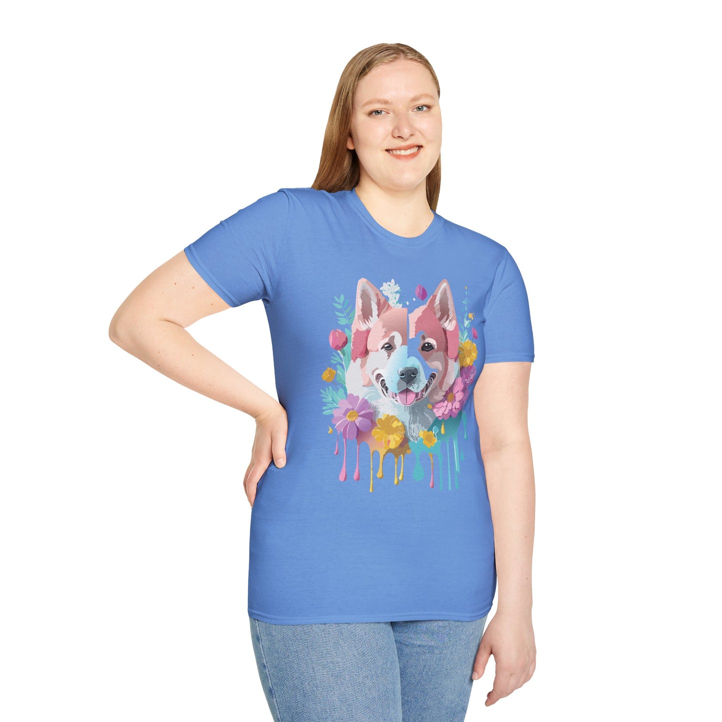 Dog Shirt, Shirt with Dog, Animal Tee, Shirt with Animals