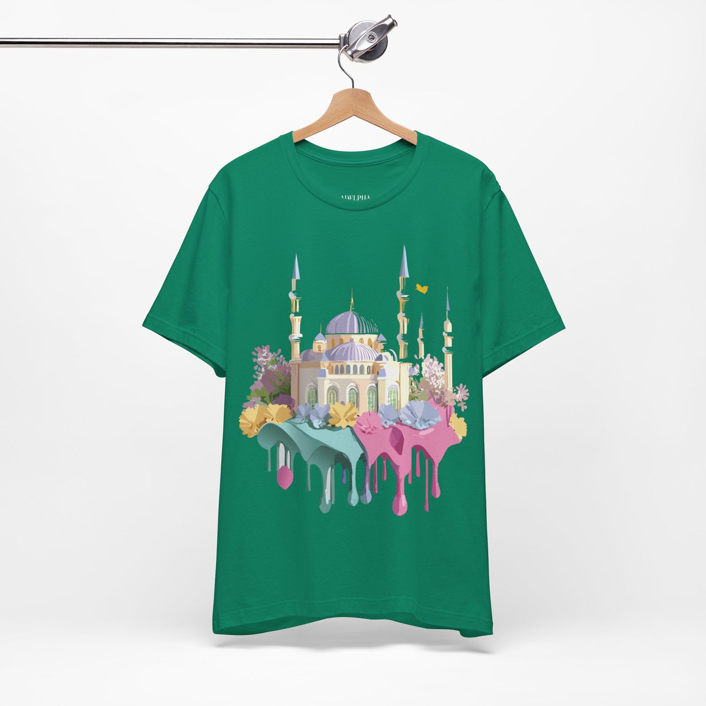 Natural Cotton Tee Shirt - Istanbul, Turkey Printify