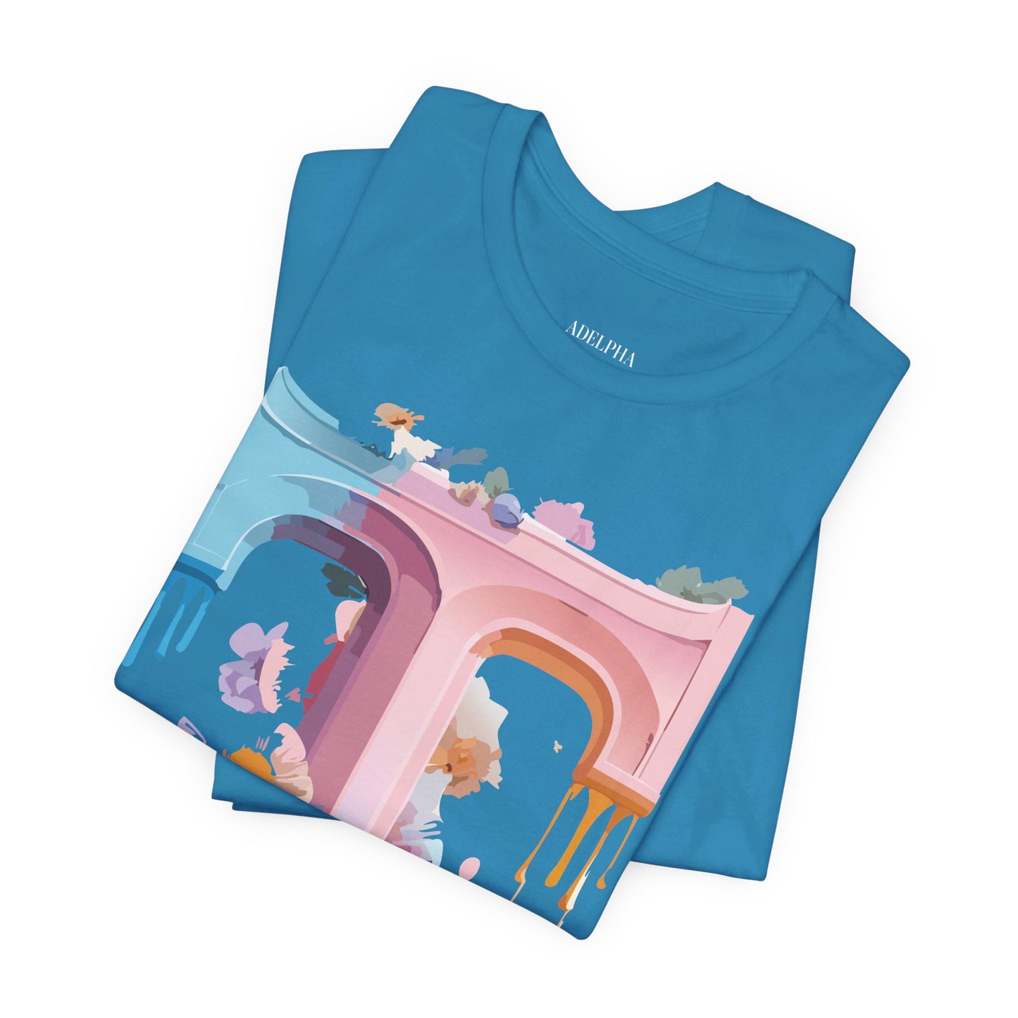 Natural Cotton Tee Shirt - Letters Collection - T Printify